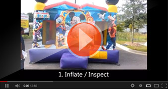 jacksonville inflatable rental video